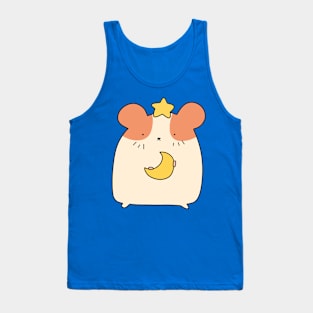 Star and Moon Hamster Tank Top